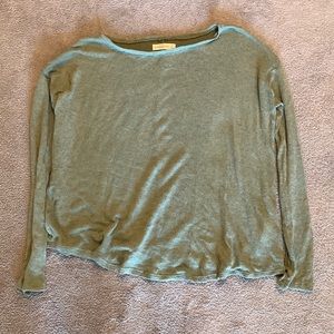 Small Green Light Weight Sweater